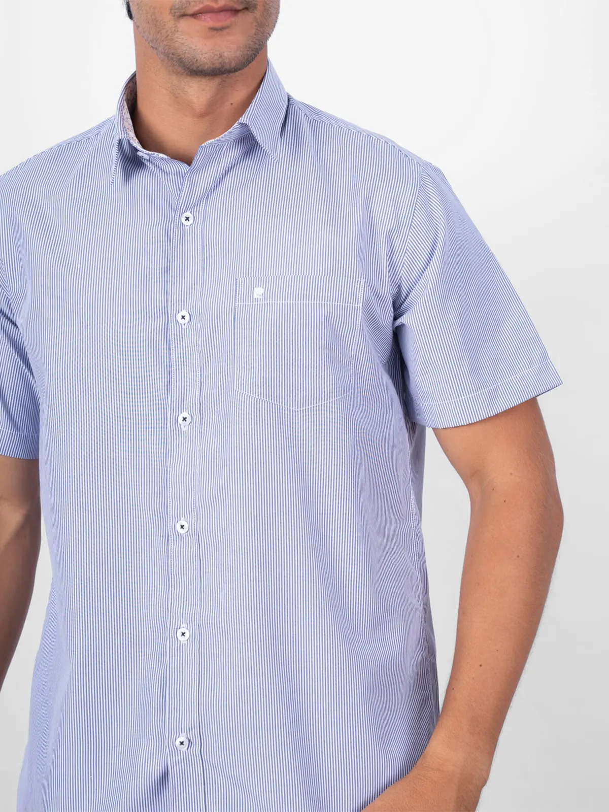 CAMISA MANGA CORTA HOMBRE PIERRE CARDIN ETIQUETA - 4