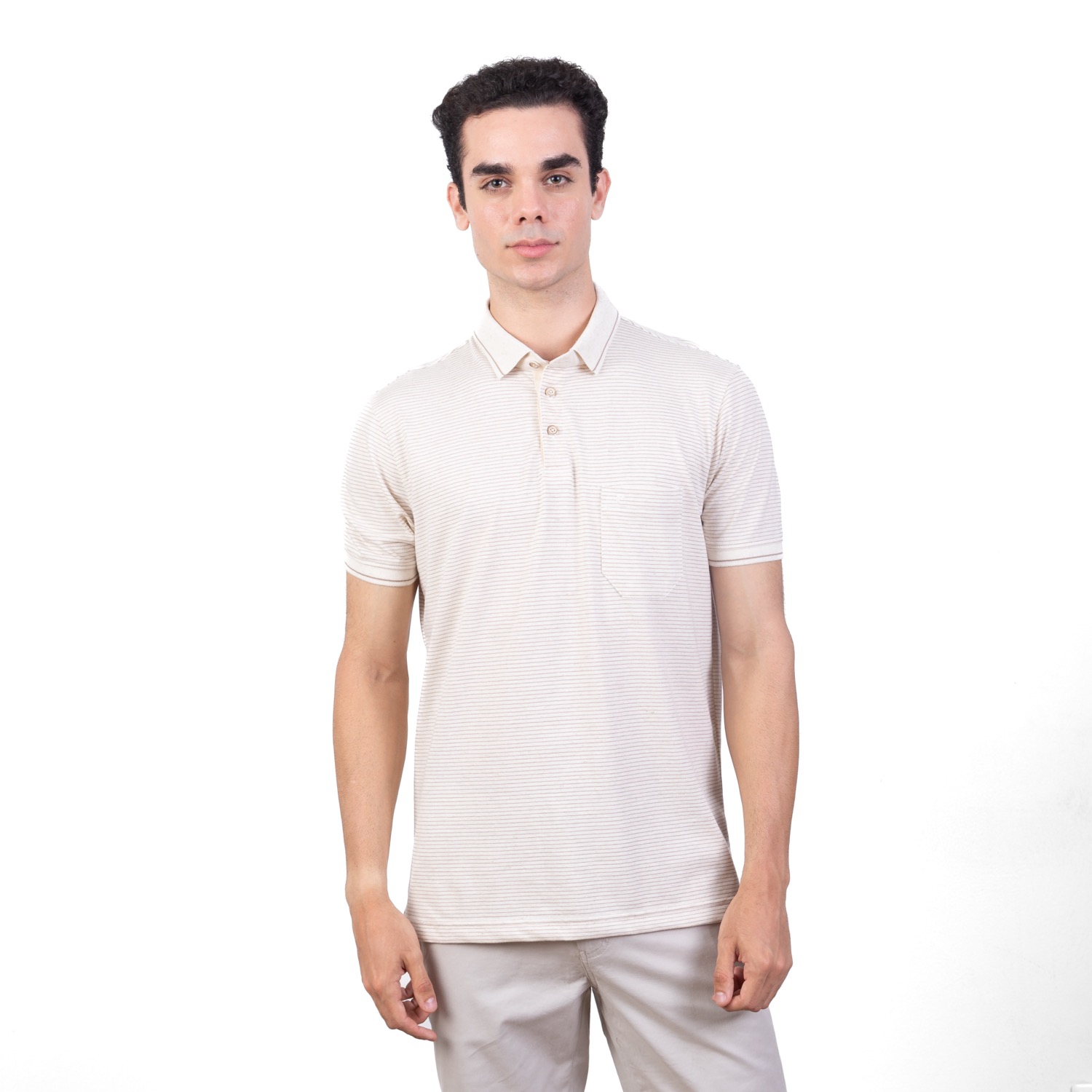 POLO MANGA CORTA HOMBRE PIERRE CARDIN JACQUARD - 2