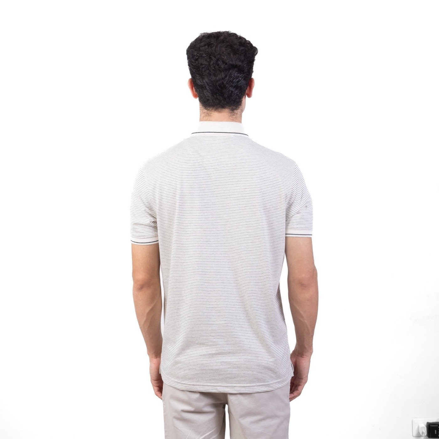 POLO MANGA CORTA HOMBRE PIERRE CARDIN JACQUARD - 5