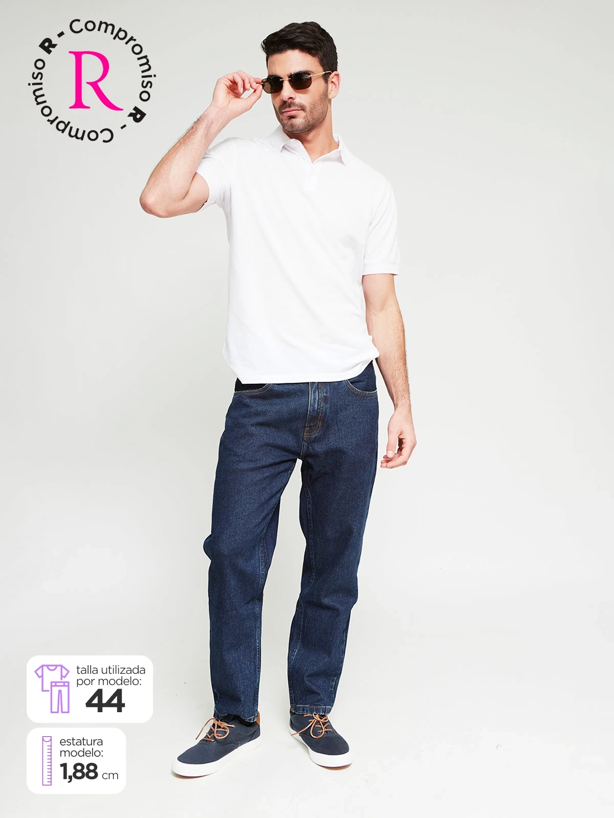 JEANS ALGODÓN HOMBRE MARQUIS - 1