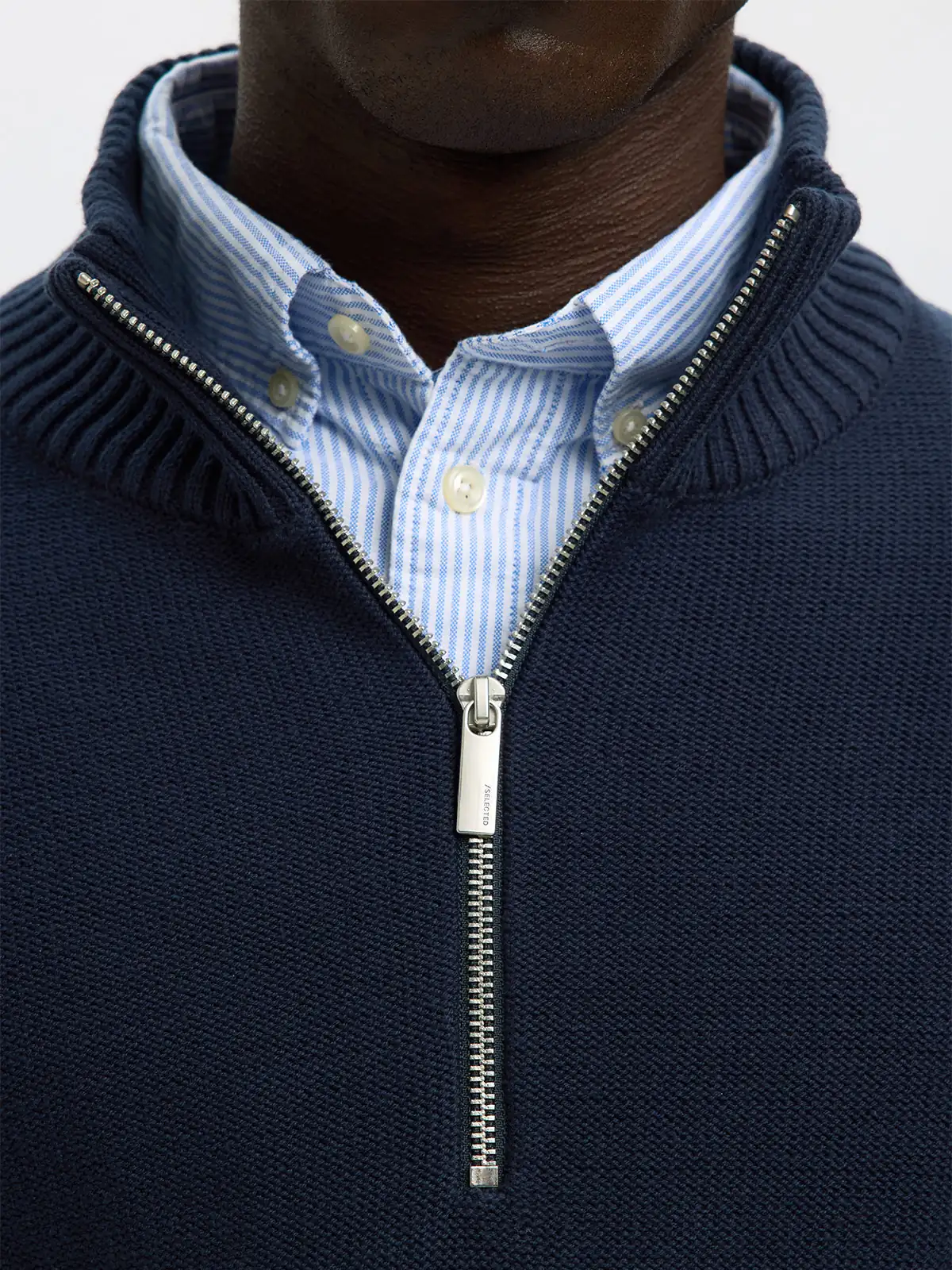 CHOMPA ALGODÓN HOMBRE SELECTED SLMAXEL LS KNIT - 2