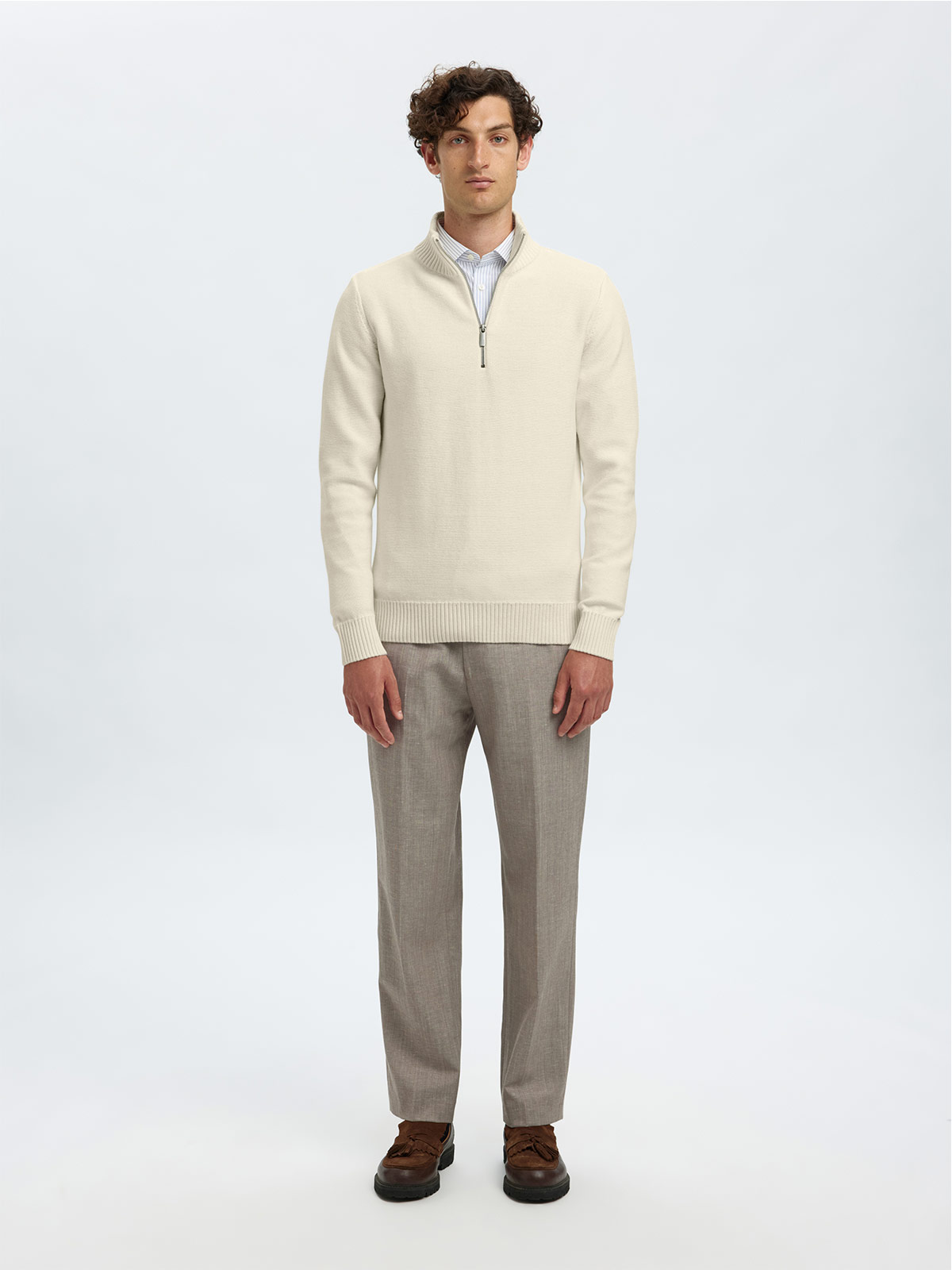 CHOMPA ALGODÓN HOMBRE SELECTED SLMAXEL LS KNIT - 3