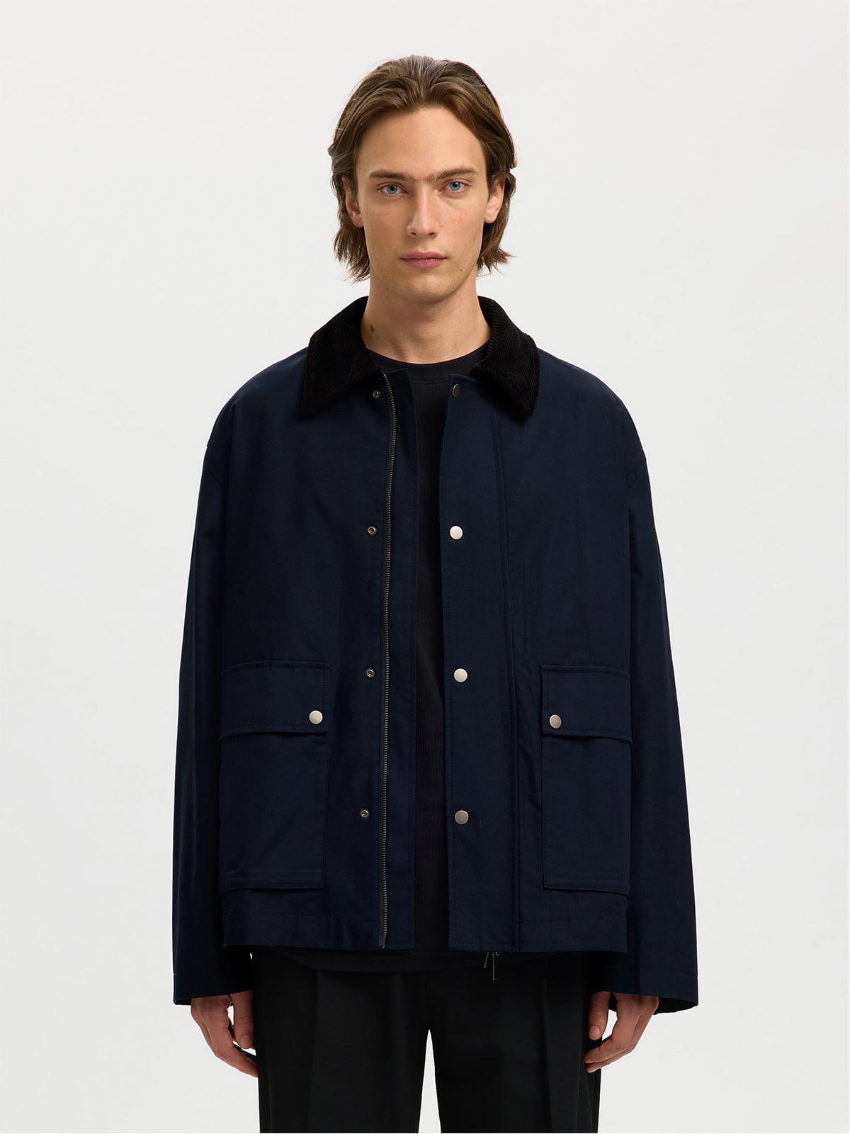CASACA ALGODÓN HOMBRE SELECTED SLHKYLE - 1