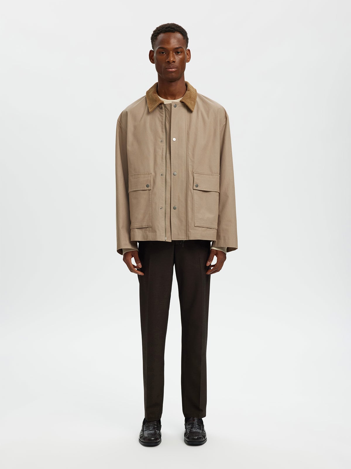 CASACA ALGODÓN HOMBRE SELECTED SLHKYLE - 3