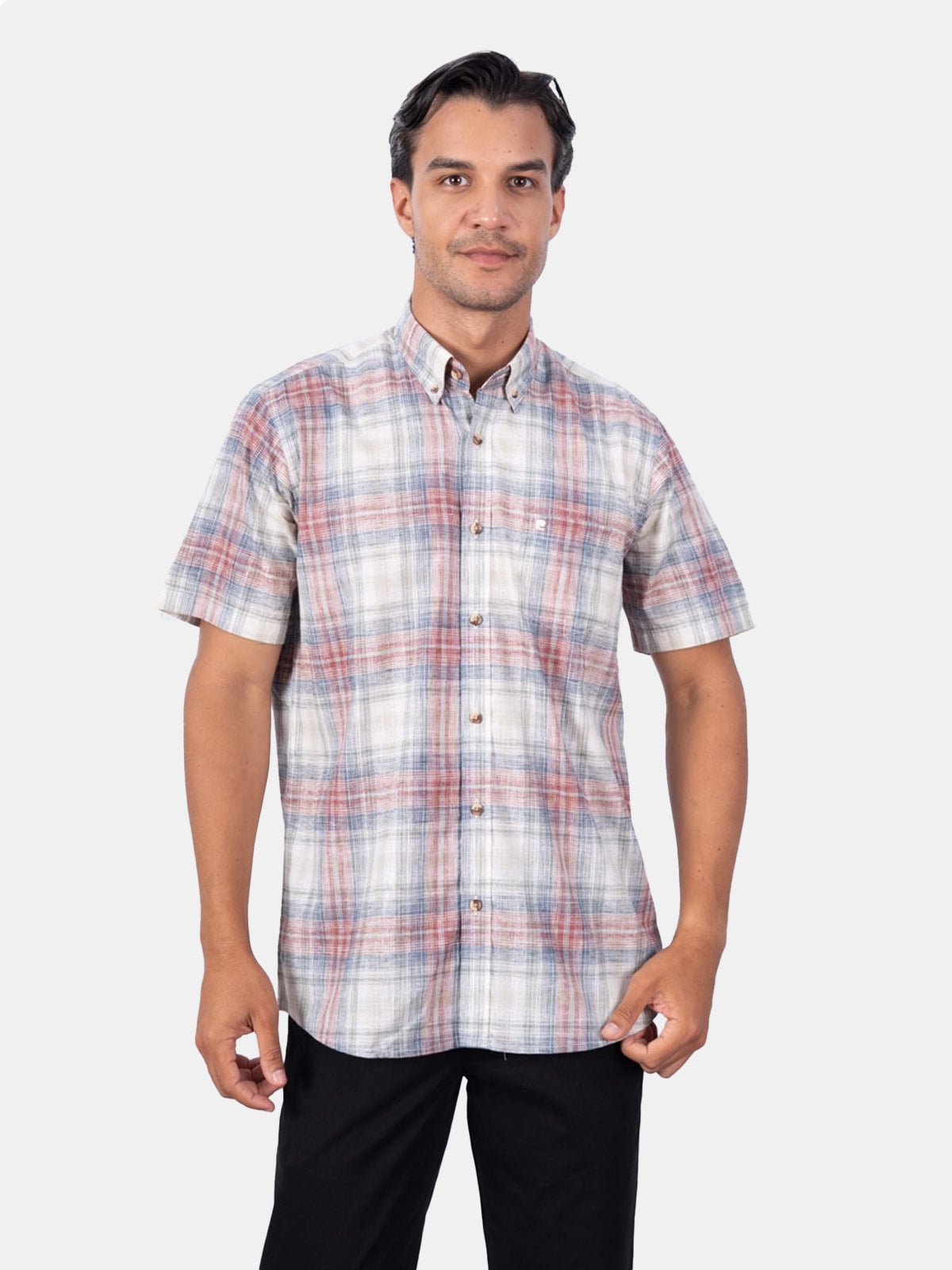 CAMISA MANGA CORTA HOMBRE PIERRE CARDIN - 1