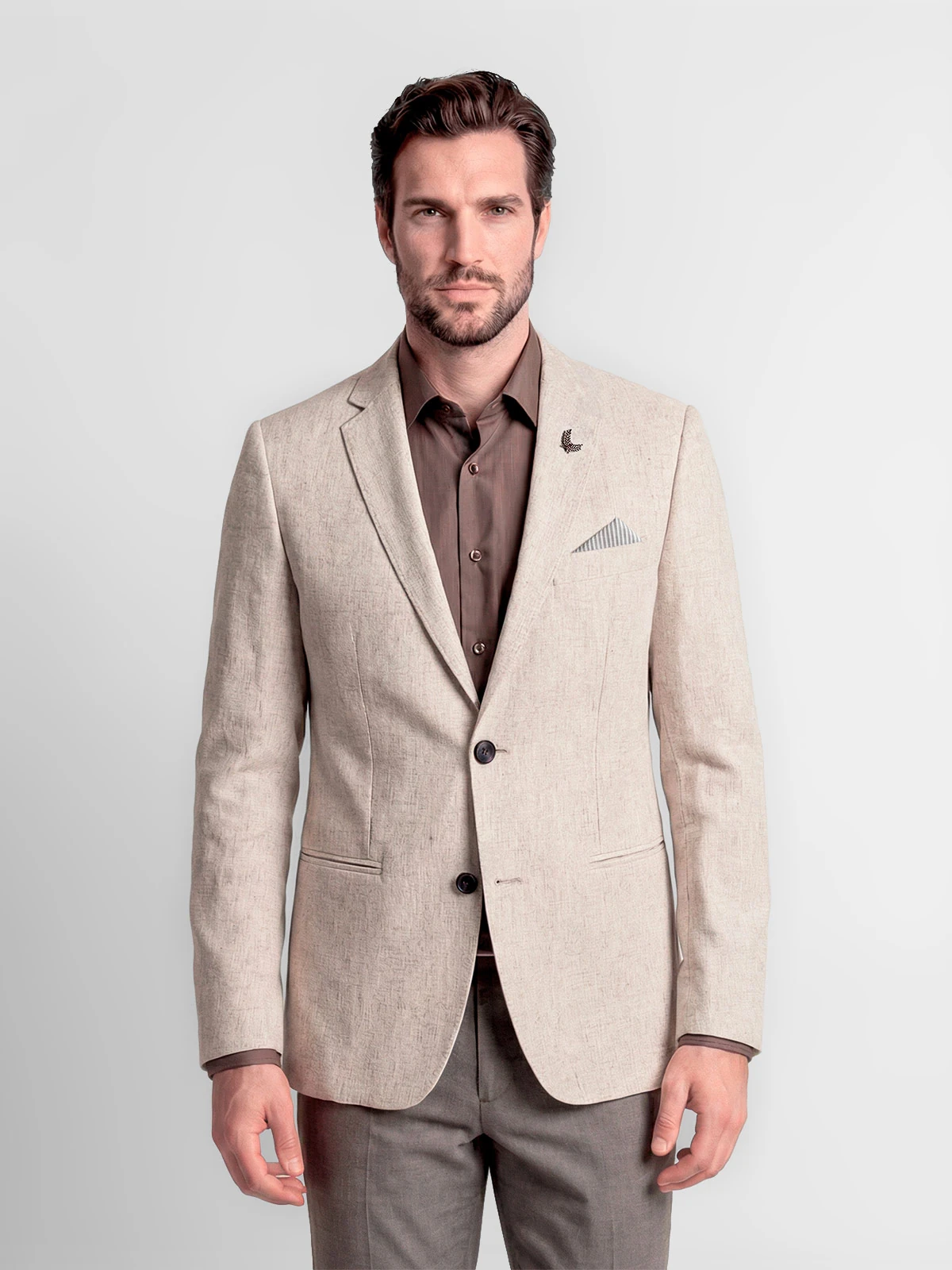 SACO HOMBRE JOHN HOLDEN FABIO AC0078 - 1