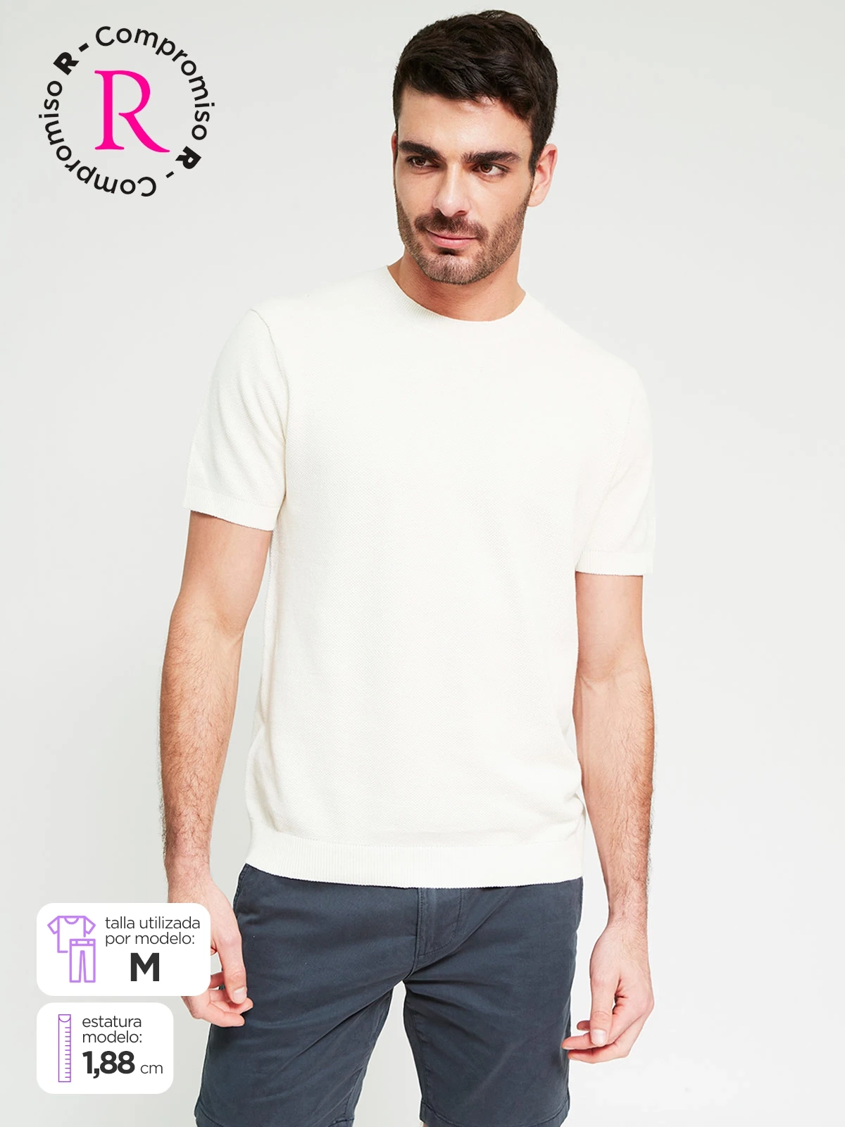 POLO MANGA CORTA ALGODÓN HOMBRE MARQUIS - 1
