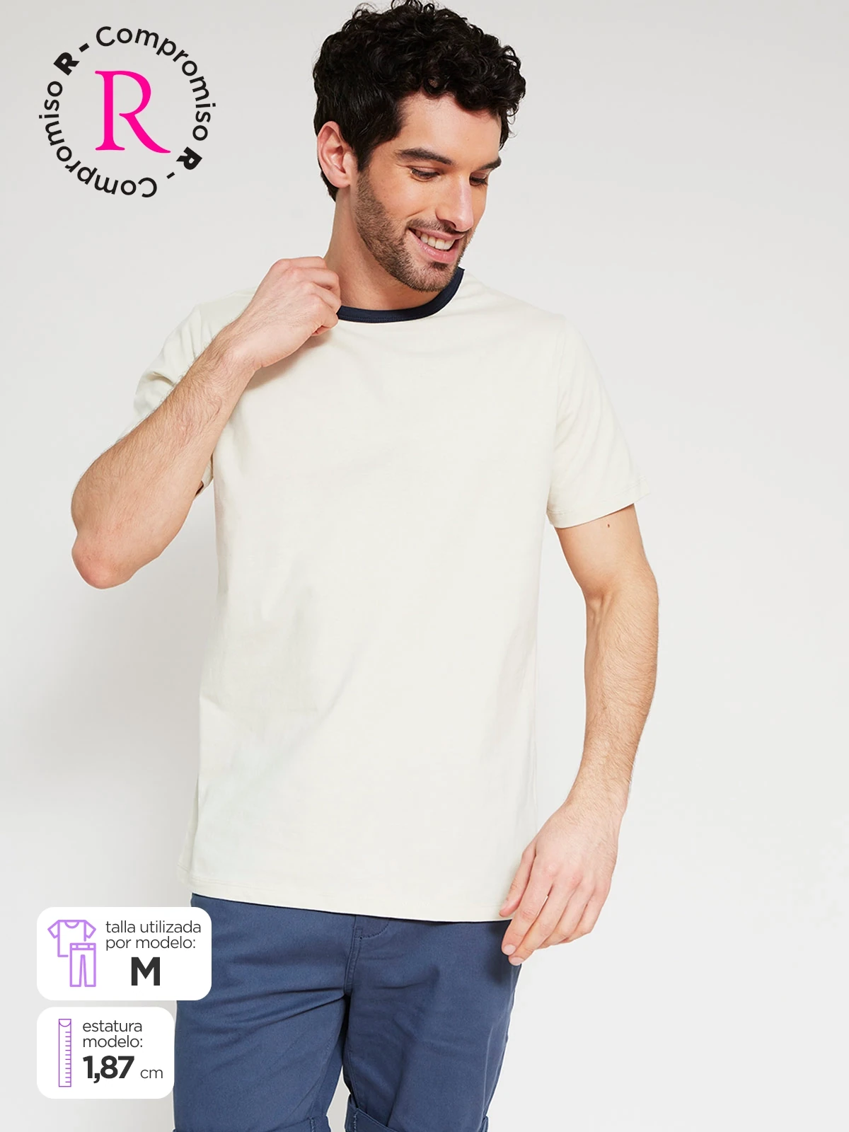 POLO MANGA CORTA ALGODÓN HOMBRE MARQUIS - 1