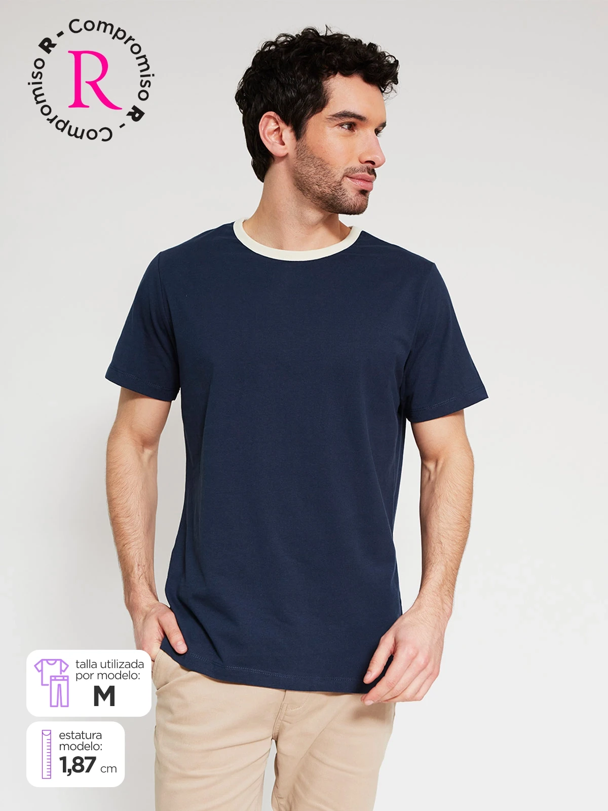 POLO MANGA CORTA ALGODÓN HOMBRE MARQUIS - 1