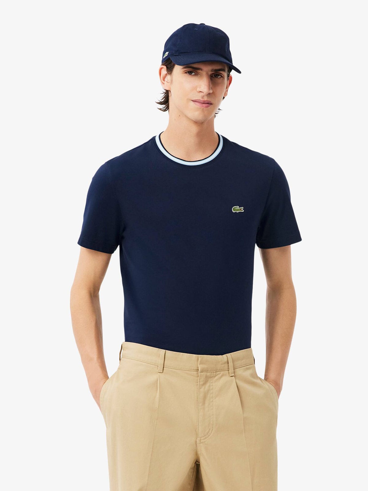 POLO MANGA CORTA HOMBRE LACOSTE - 1