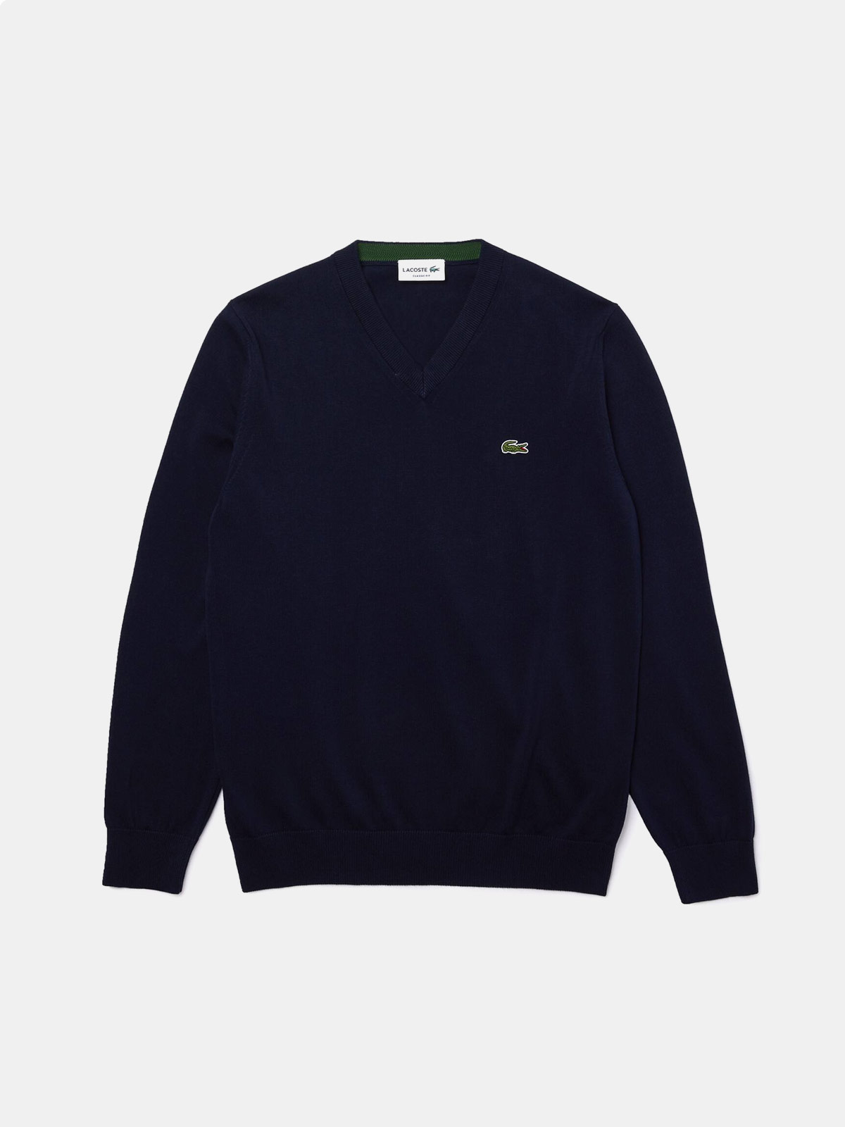 CHOMPA HOMBRE LACOSTE CUELLO EN V - 3