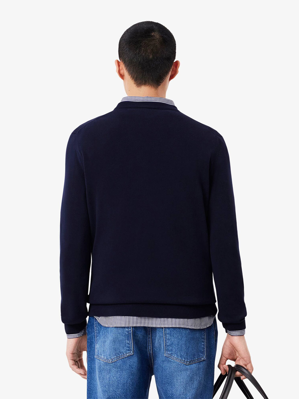 CHOMPA HOMBRE LACOSTE CUELLO EN V - 2