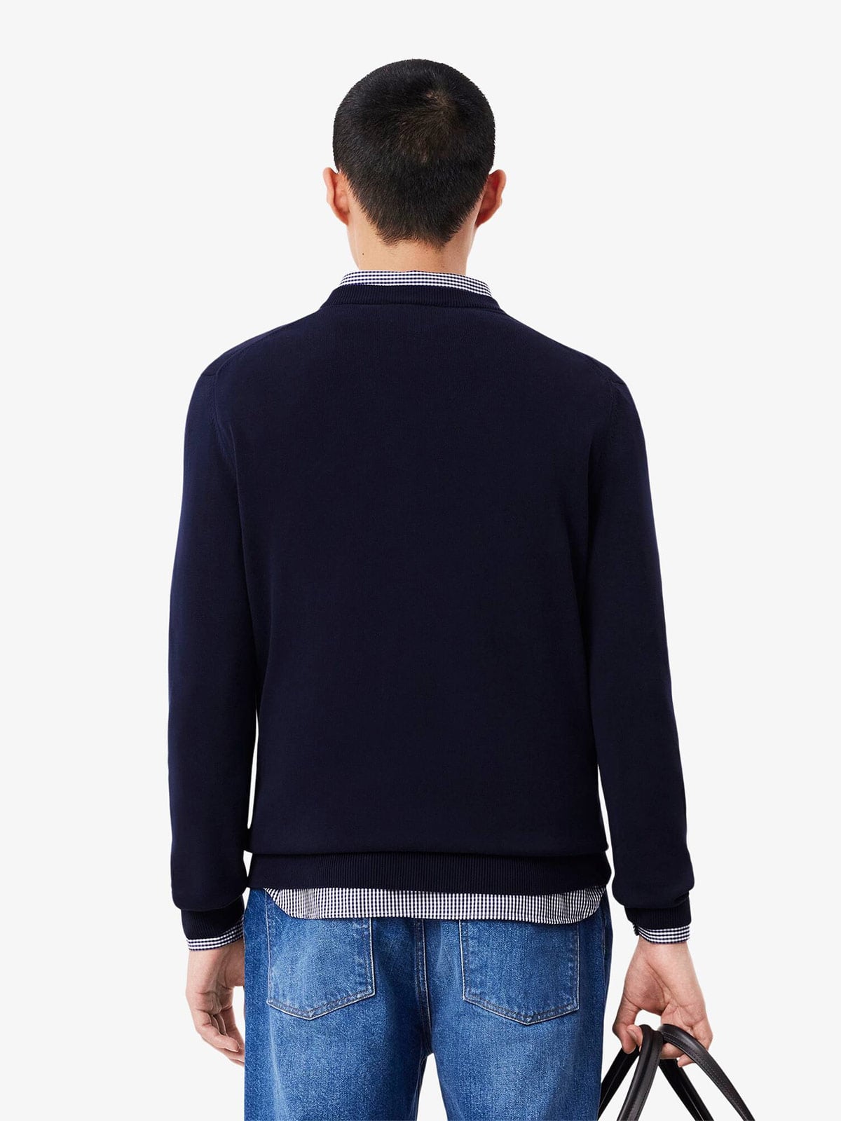 CHOMPA HOMBRE LACOSTE CUELLO EN V - 2