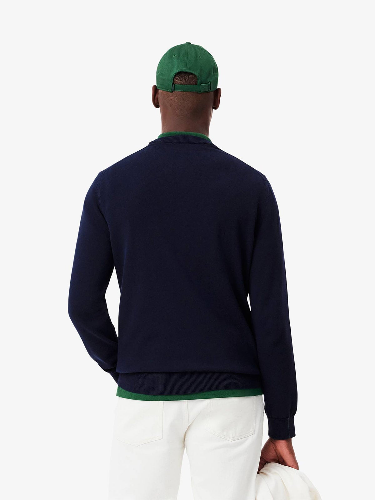 CHOMPA HOMBRE LACOSTE CUELLO REDONDO - 1