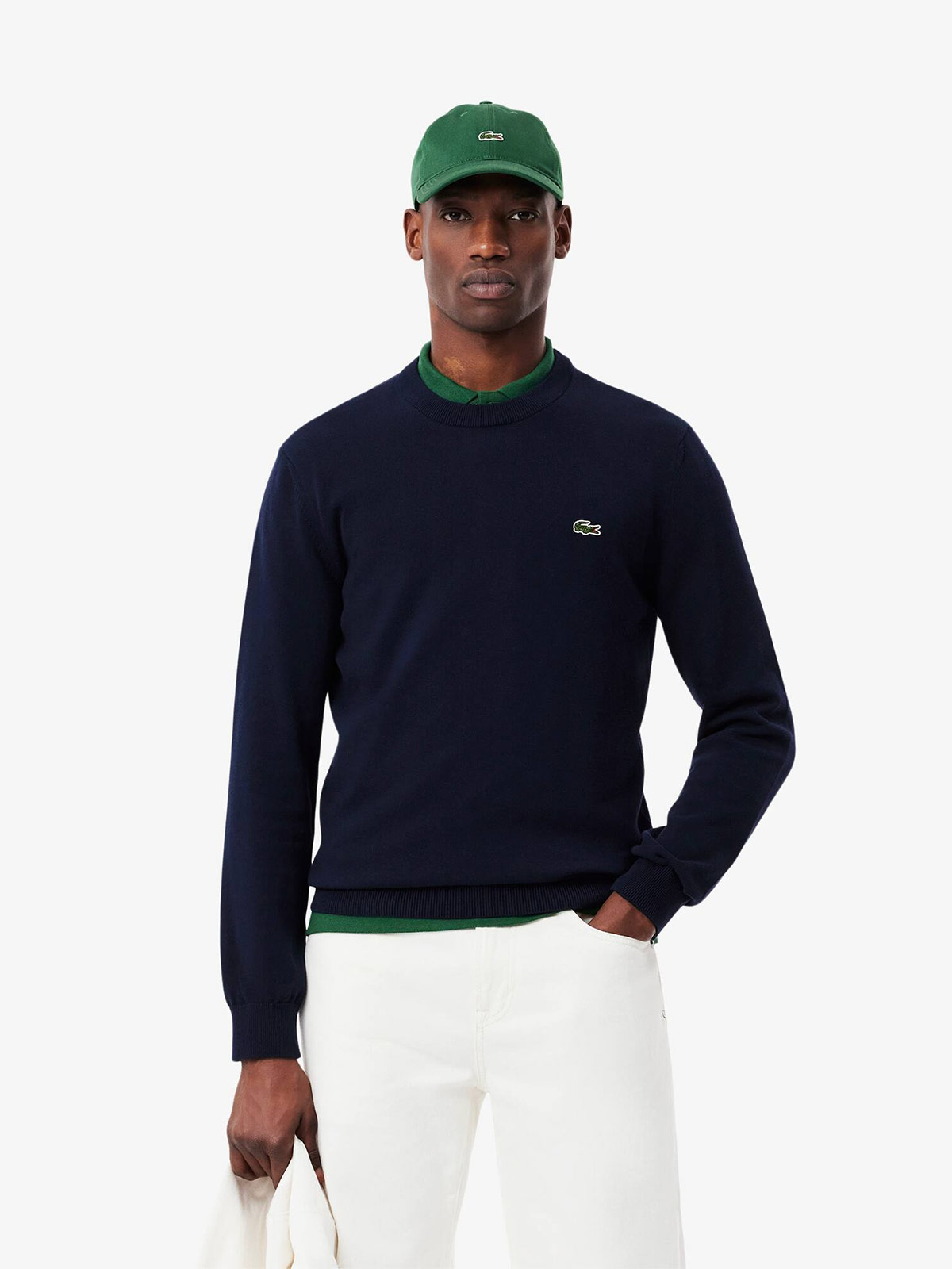 CHOMPA HOMBRE LACOSTE CUELLO REDONDO - 2
