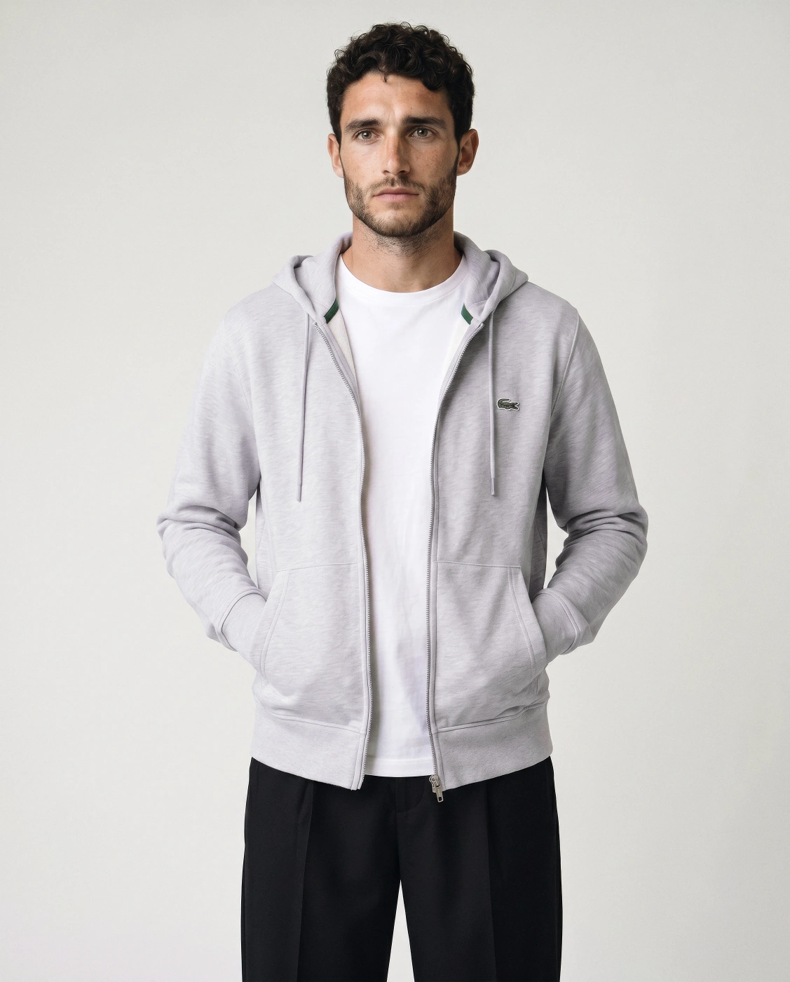 POLERA HOMBRE LACOSTE FULL ZIPPER - 1