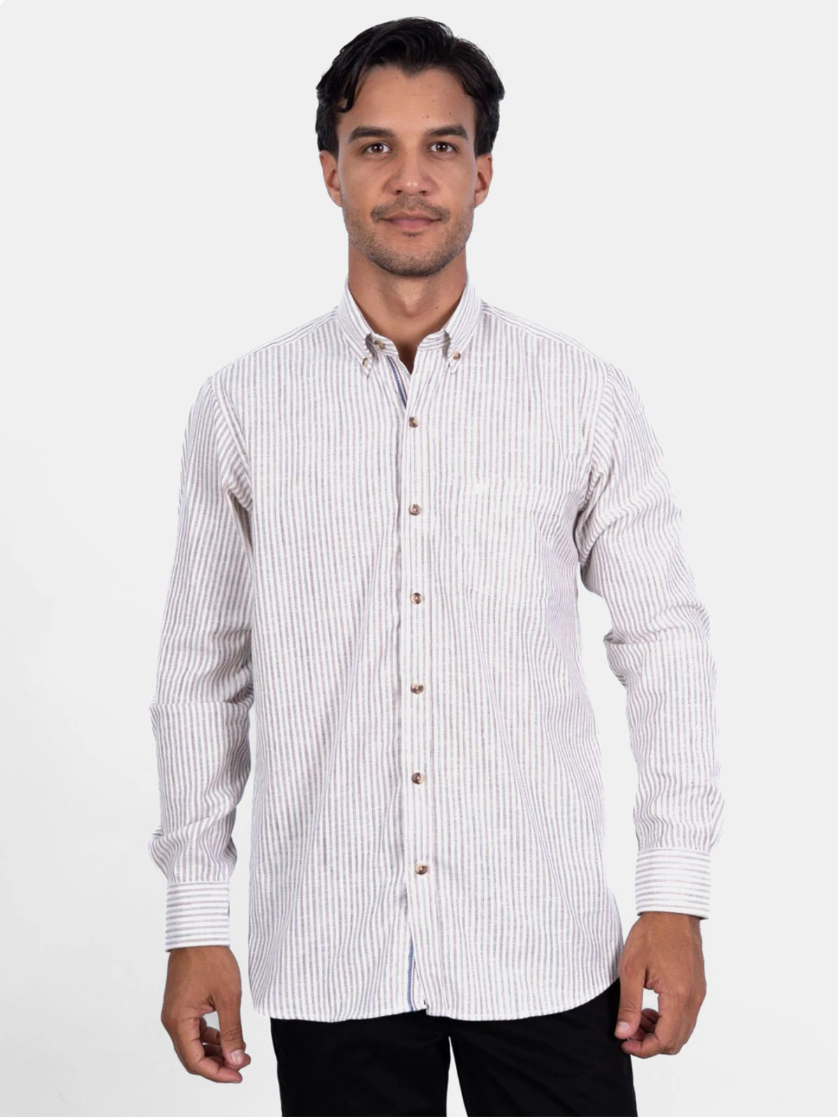 CAMISA MANGA LARGA HOMBRE PIERRE CARDIN - 1