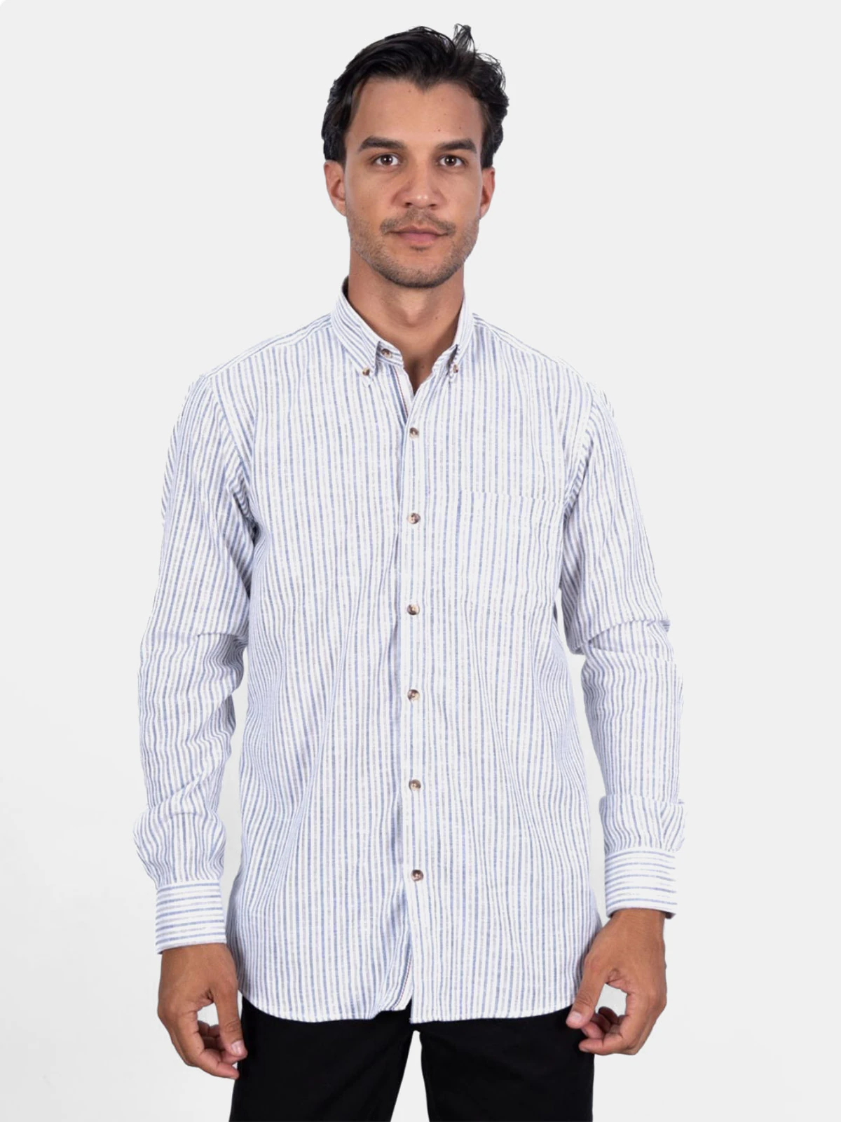 CAMISA MANGA LARGA HOMBRE PIERRE CARDIN - 1