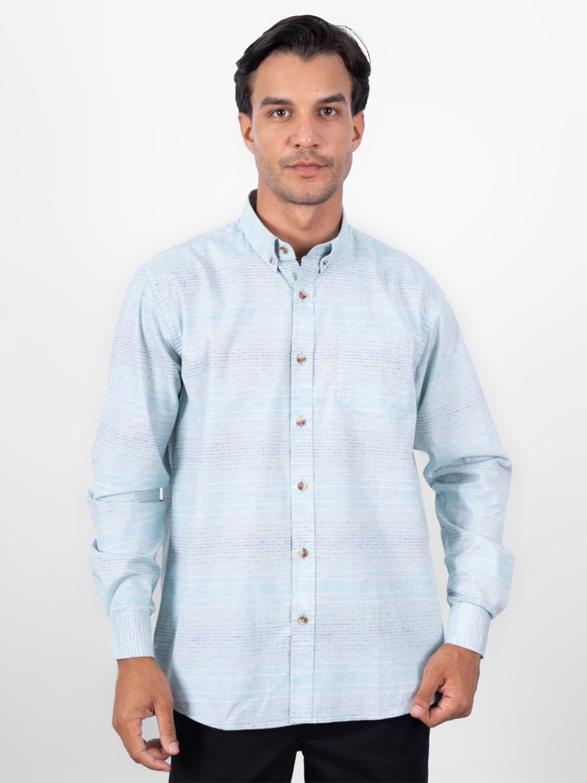 CAMISA MANGA LARGA HOMBRE PIERRE CARDIN - 1