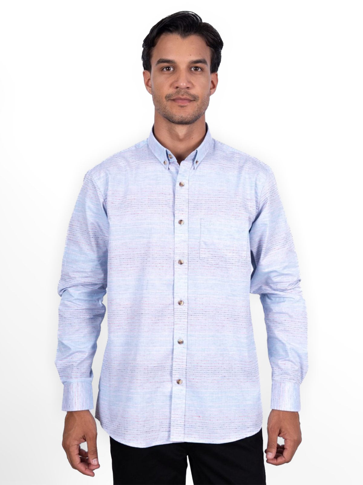 CAMISA MANGA LARGA HOMBRE PIERRE CARDIN - 1