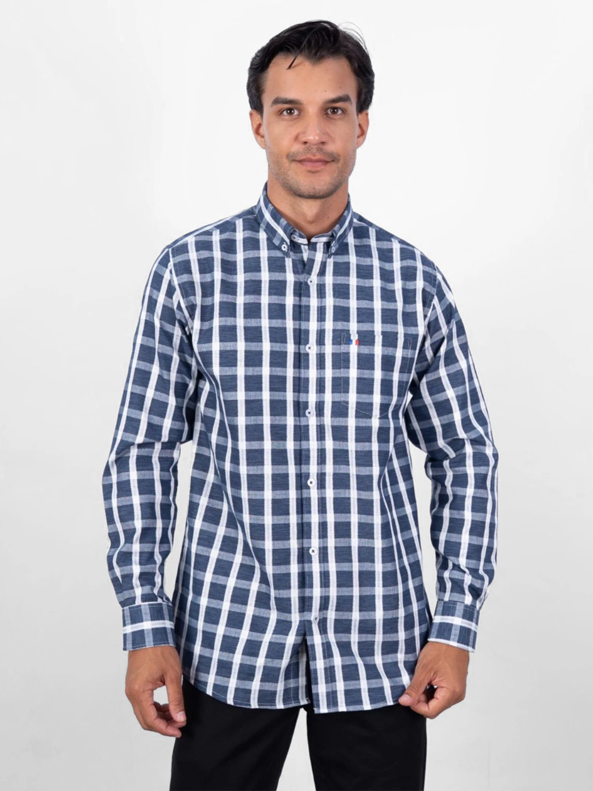 CAMISA MANGA LARGA HOMBRE PIERRE CARDIN - 1