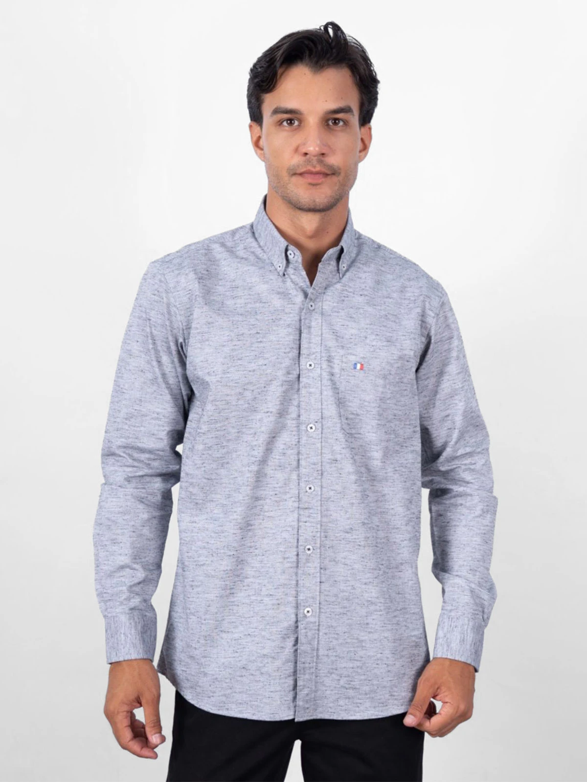 CAMISA MANGA LARGA HOMBRE PIERRE CARDIN - 1