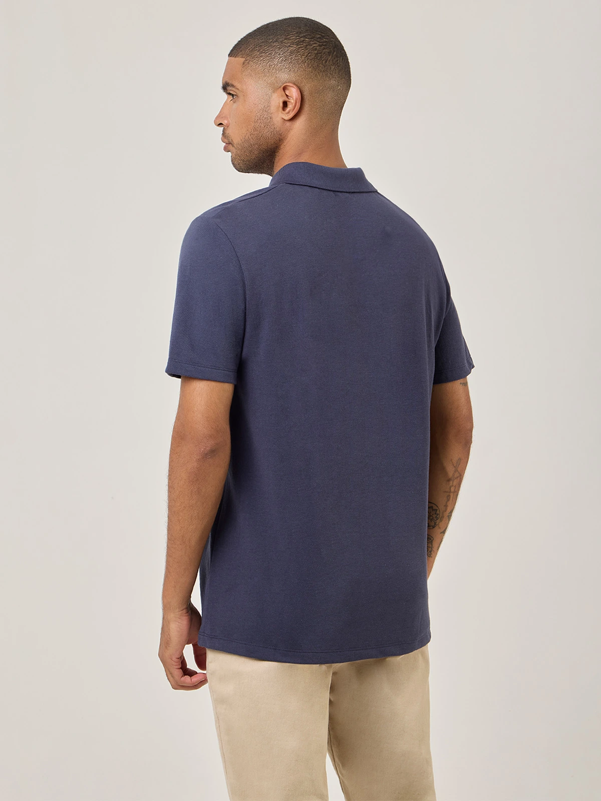 POLO MANGA CORTA HOMBRE KENNETH STEVENS PIQUE - 2