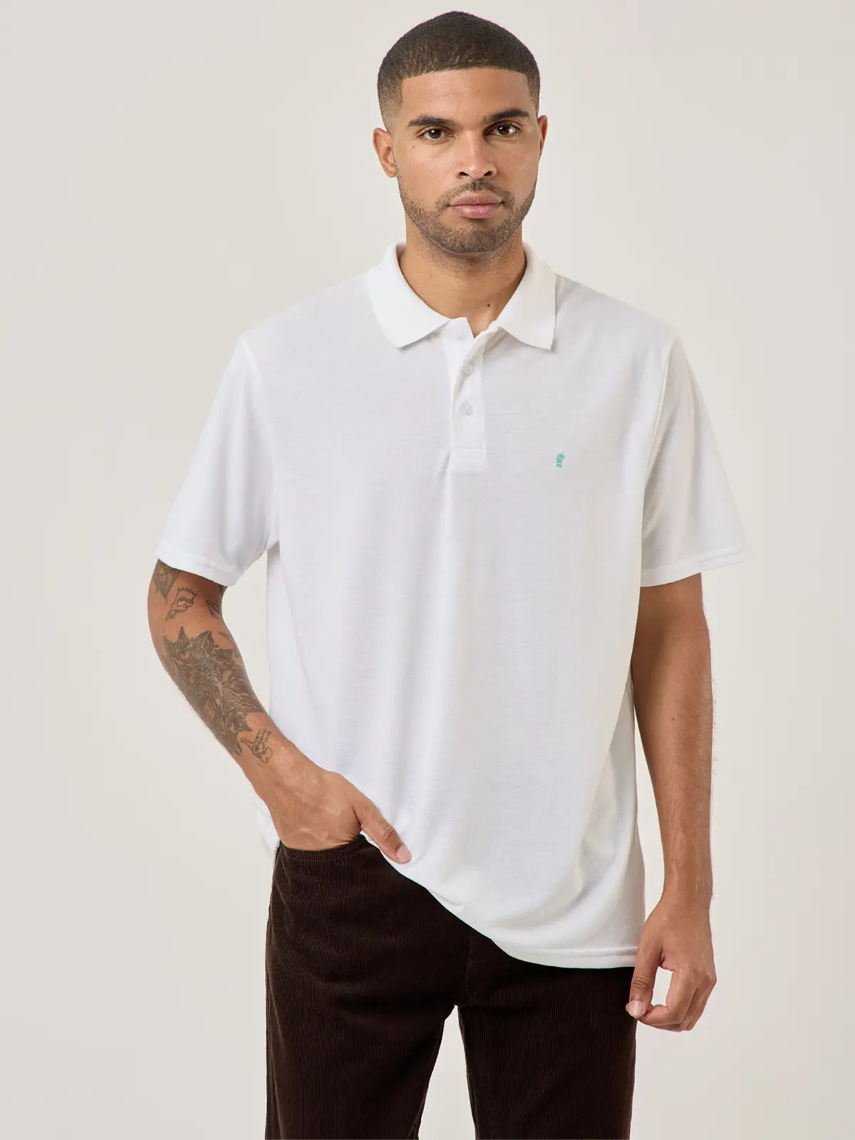 POLO MANGA CORTA HOMBRE KENNETH STEVENS PIQUE - 1