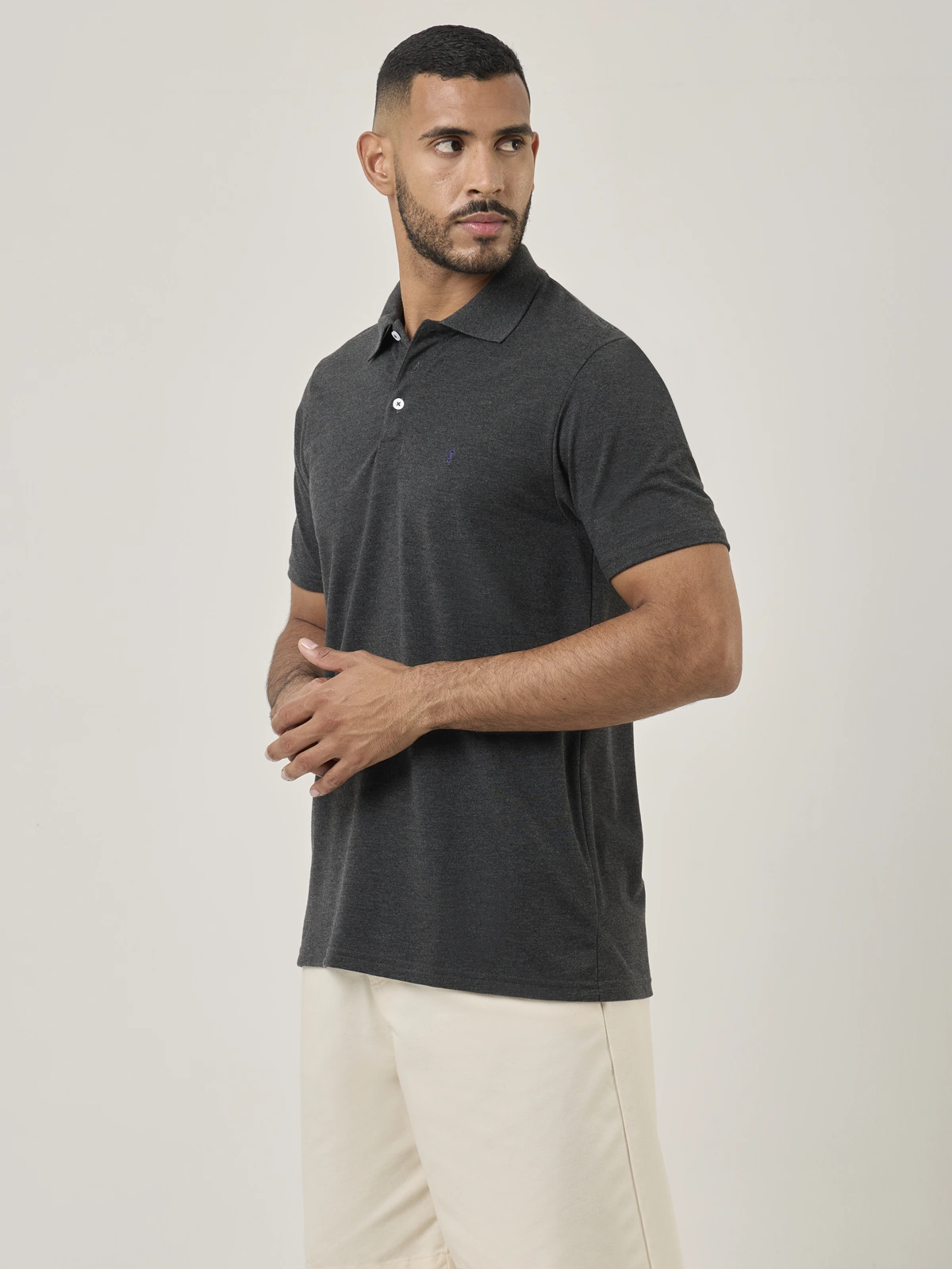 POLO MANGA CORTA HOMBRE KENNETH STEVENS PIQUE - 3