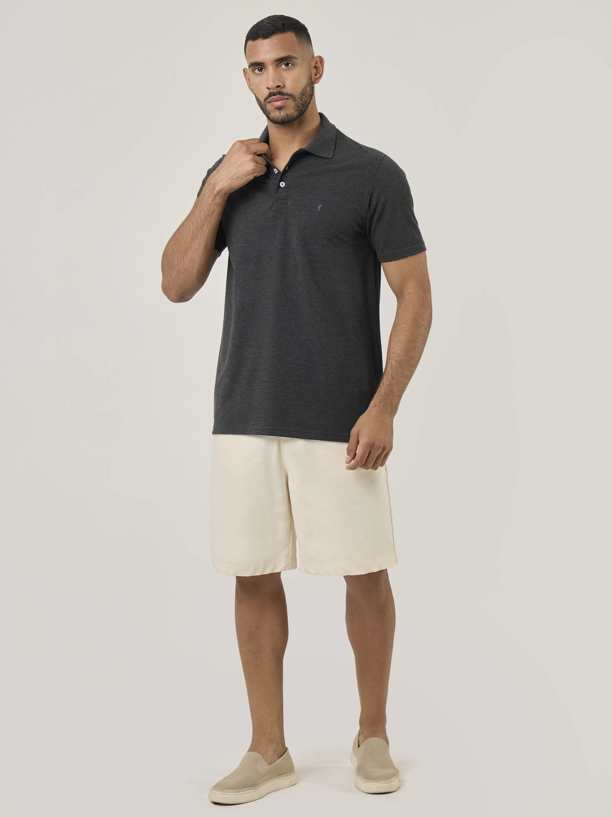 POLO MANGA CORTA HOMBRE KENNETH STEVENS PIQUE - 5