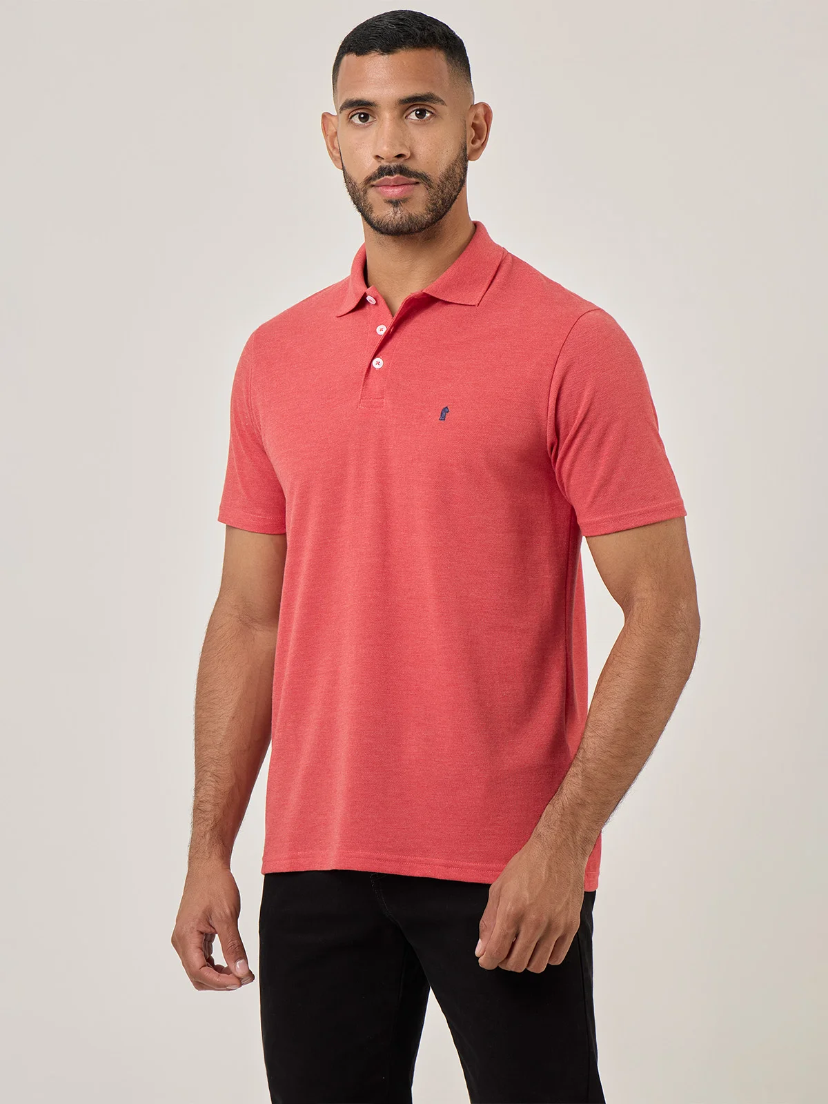 POLO MANGA CORTA HOMBRE KENNETH STEVENS PIQUE - 1
