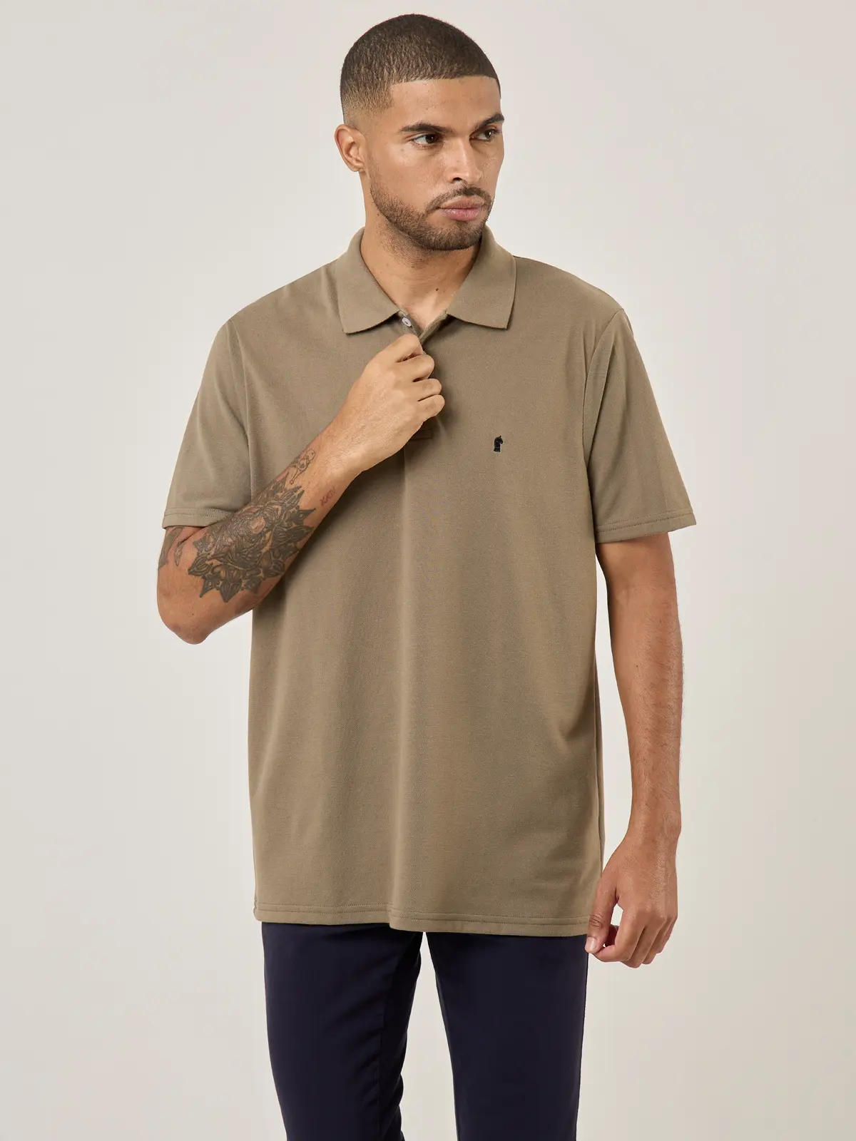 POLO MANGA CORTA HOMBRE KENNETH STEVENS PIQ - 1