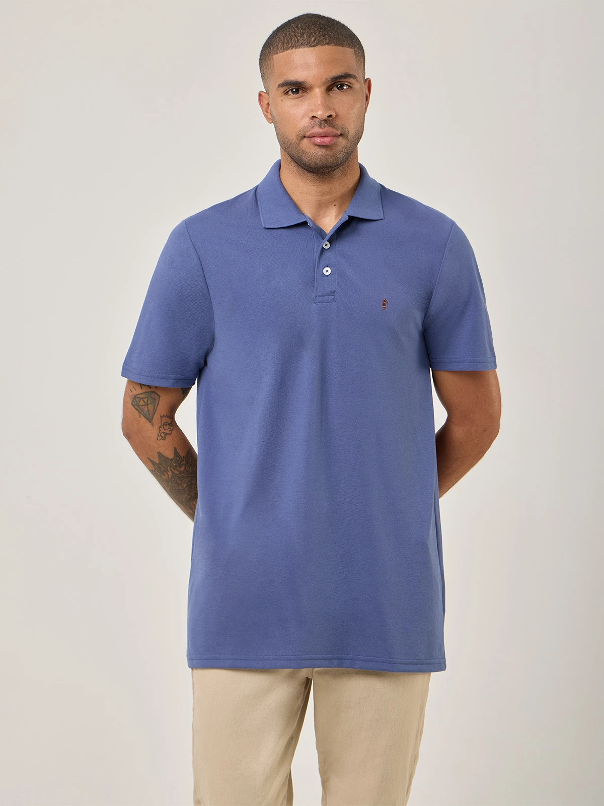 POLO MANGA CORTA HOMBRE KENNETH STEVENS PIQ - 1
