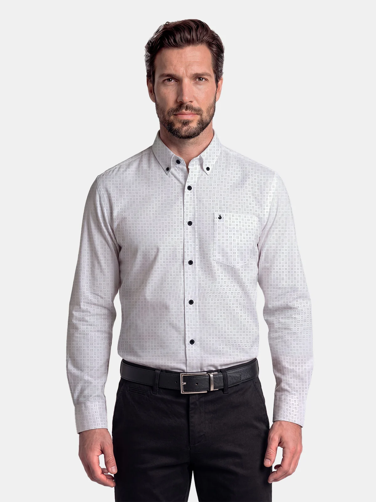 CAMISA MANGA LARGA HOMBRE JOHN HOLDEN SANDER CML192 - 1