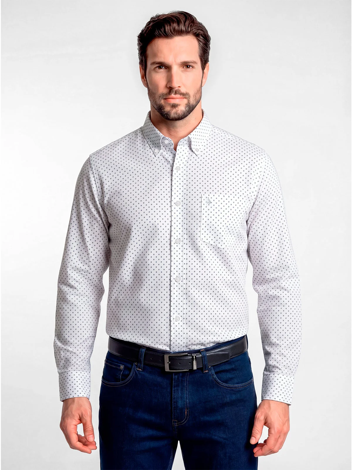 CAMISA MANGA LARGA HOMBRE JOHN HOLDEN CML196 - 1