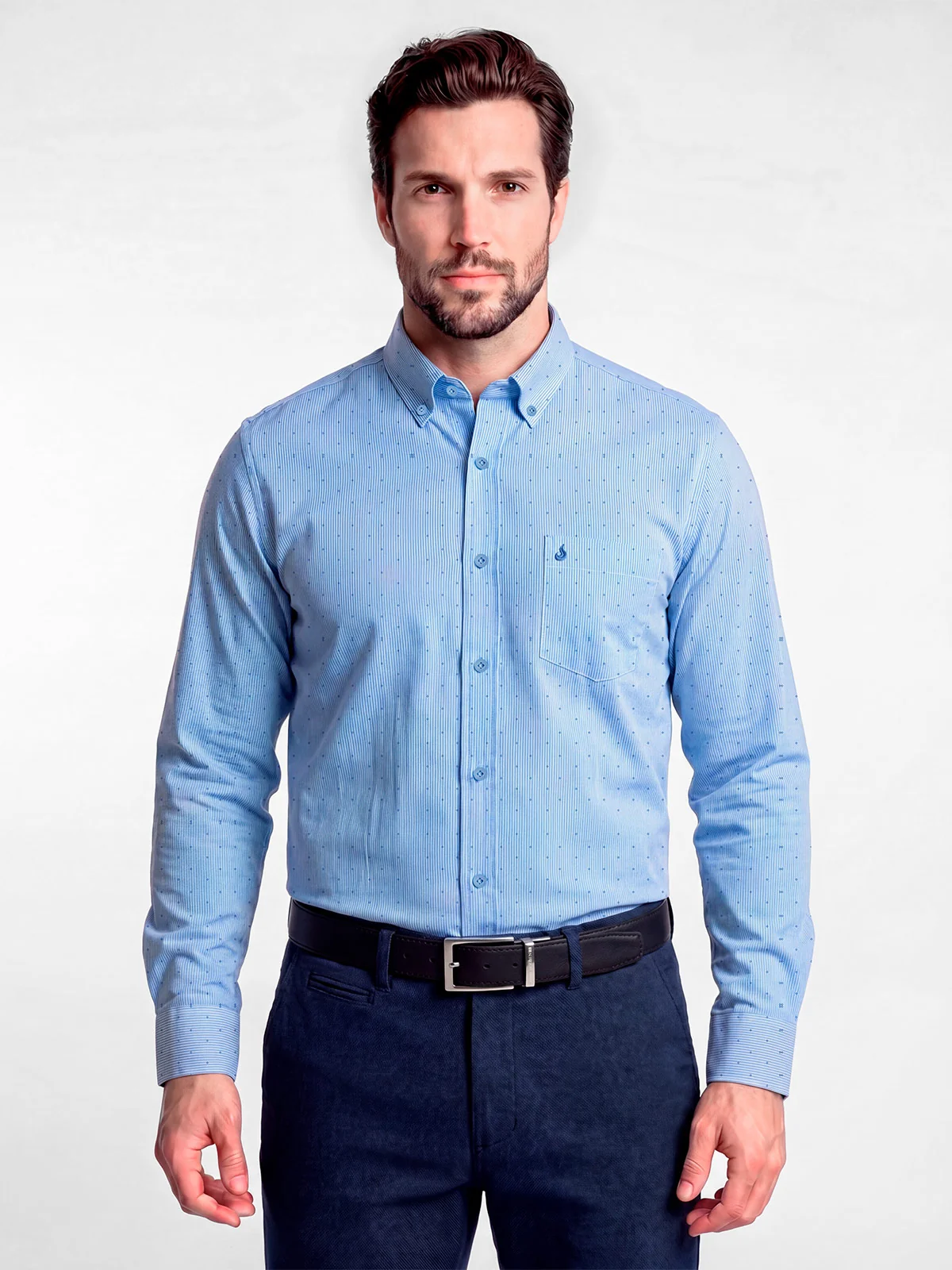 CAMISA MANGA LARGA HOMBRE JOHN HOLDEN CML197 - 1