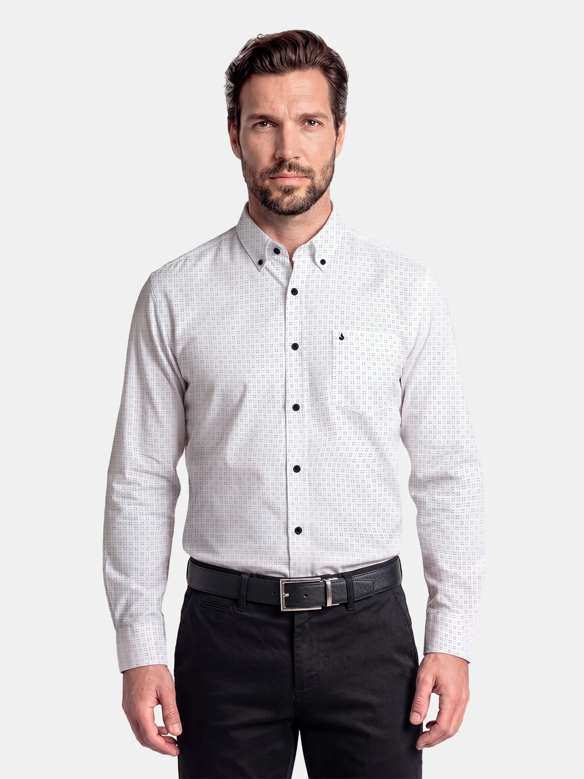 CAMISA MANGA LARGA HOMBRE JOHN HOLDEN SANDER CML198 - 1