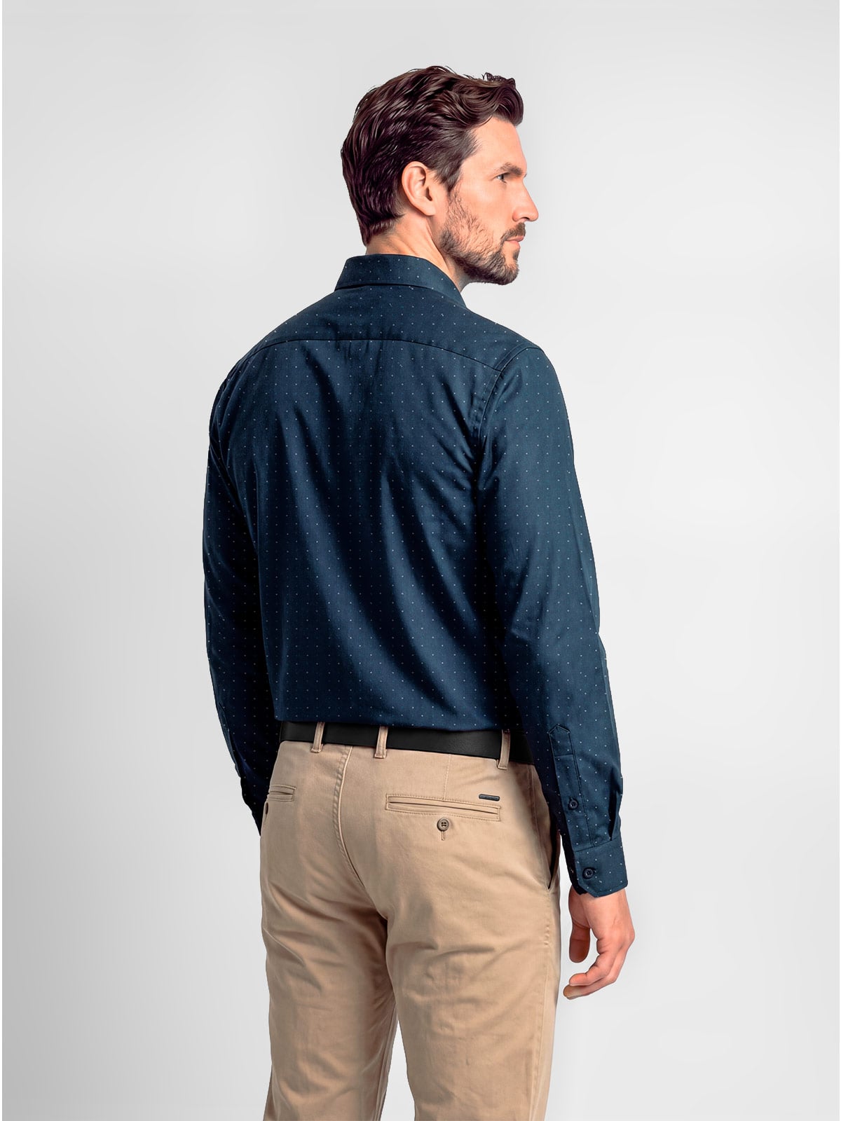 CAMISA MANGA LARGA HOMBRE JOHN HOLDEN CML200 - 2
