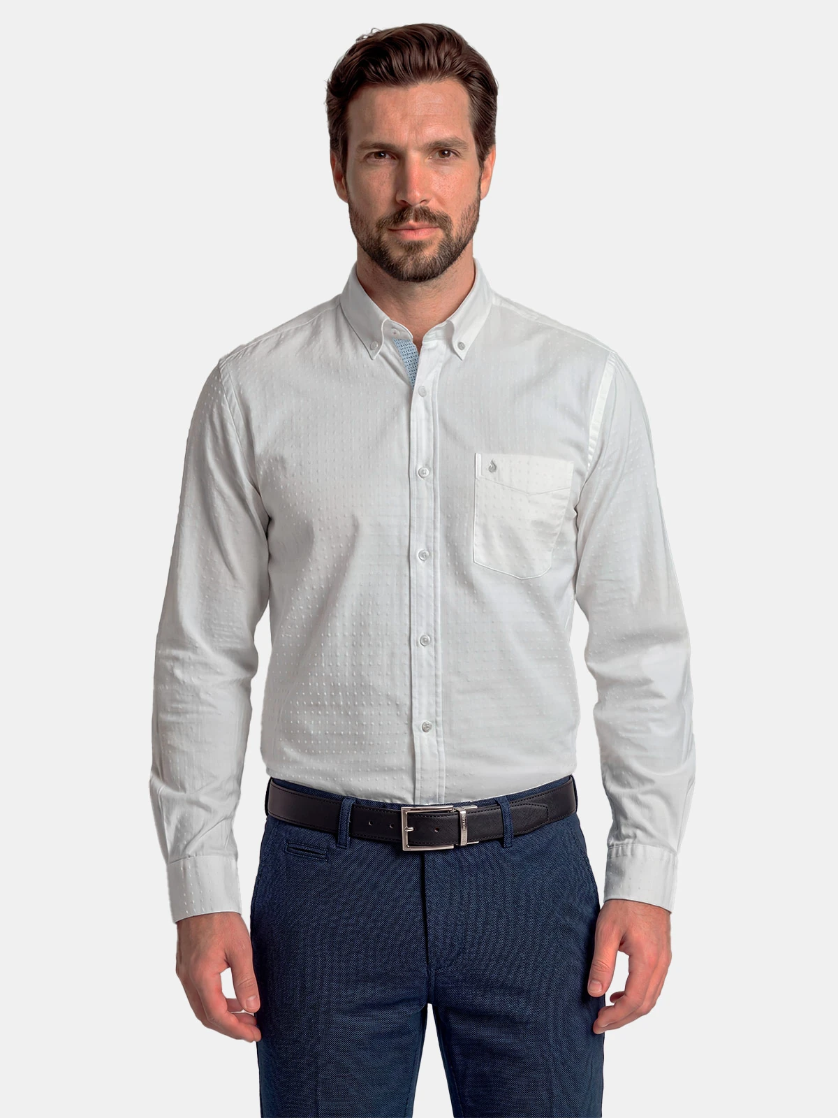 CAMISA MANGA LARGA HOMBRE JOHN HOLDEN SANDER CML202 - 1