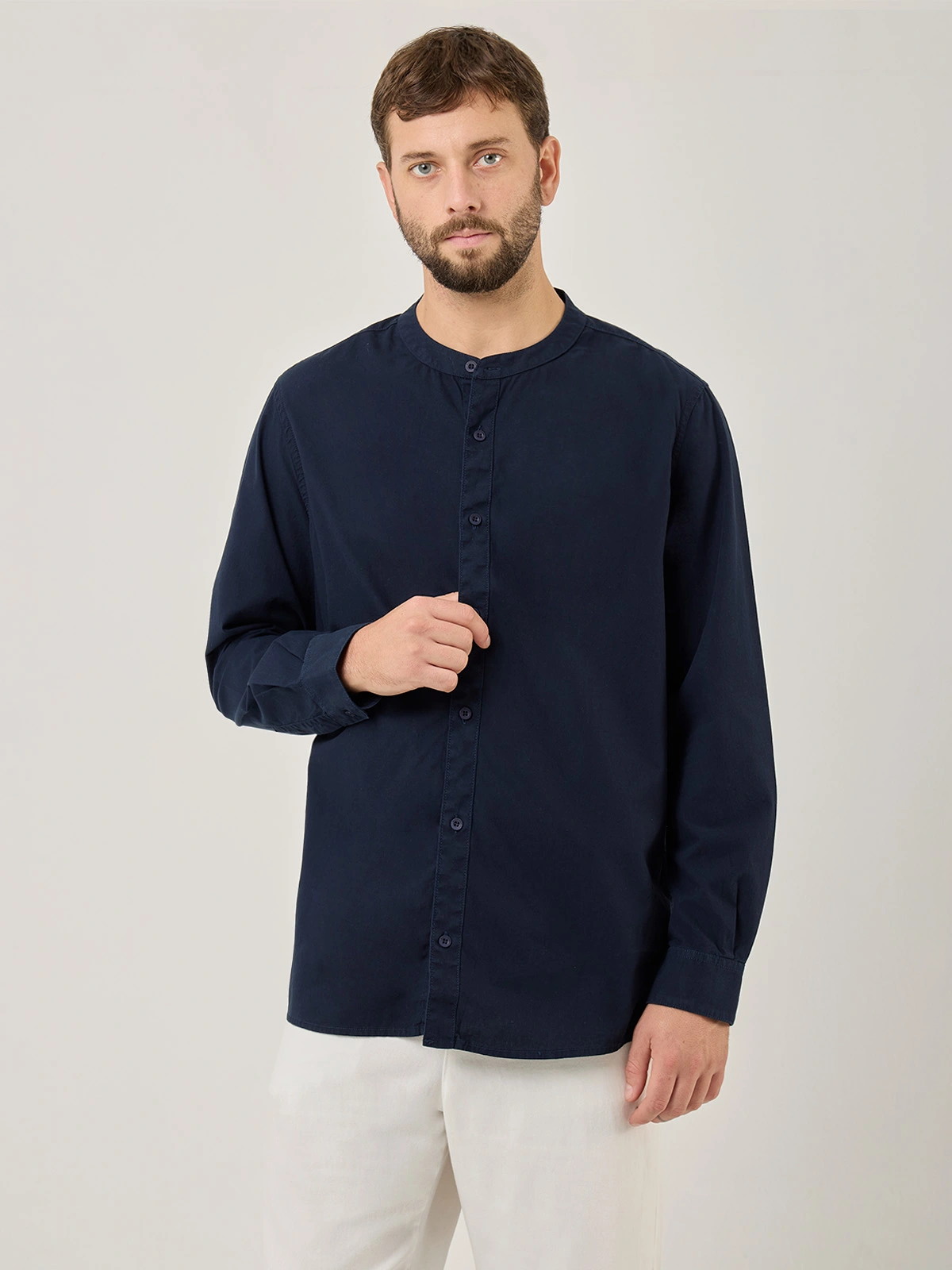 CAMISA MANGA LARGA HOMBRE KENNETH STEVENS MAO - 1