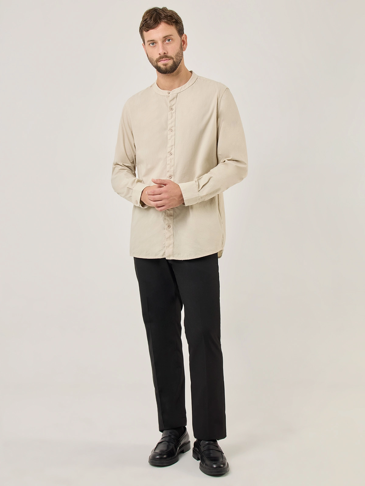 CAMISA MANGA LARGA HOMBRE KENNETH STEVENS MAO - 5
