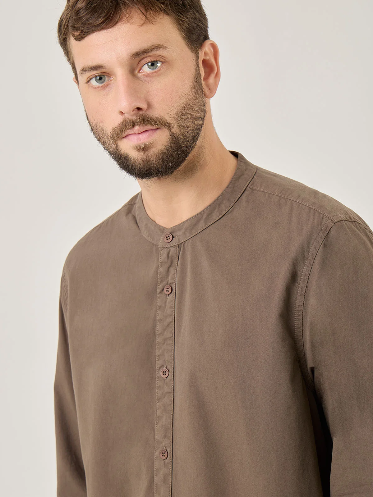 CAMISA MANGA LARGA HOMBRE KENNETH STEVENS MAO - 4