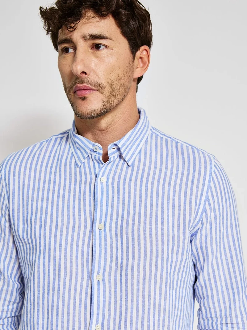 CAMISAS MANGA LARGA HOMBRE MARQUIS LINEAS - 3