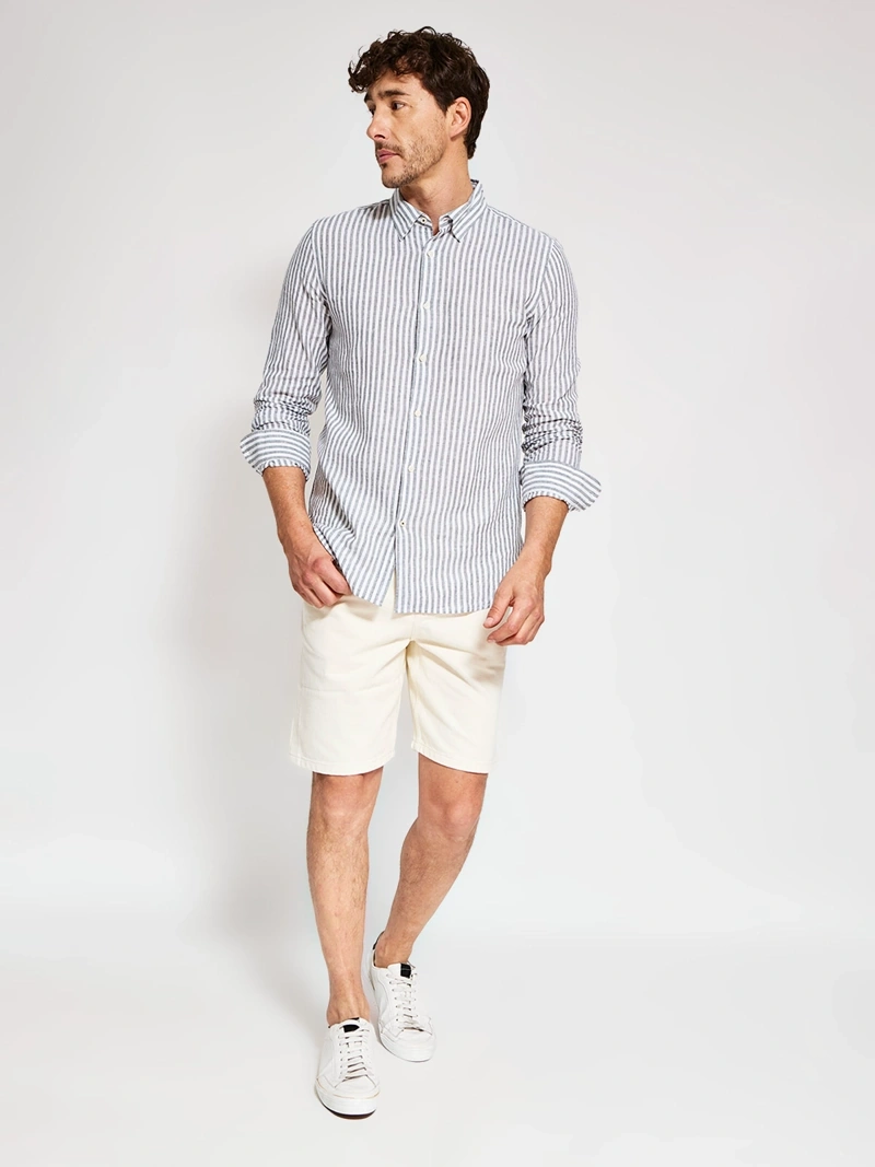 CAMISAS MANGA LARGA HOMBRE MARQUIS LINEAS - 4
