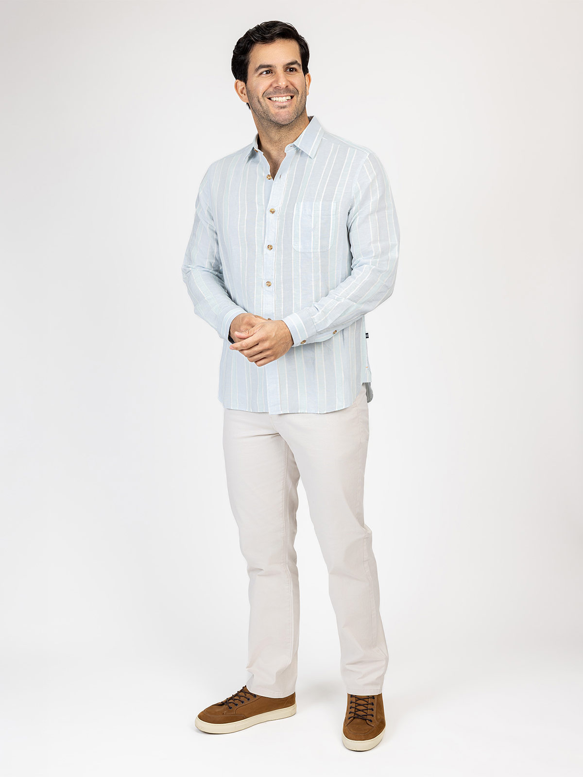 CAMISA MANGA LARGA HOMBRE NAUTICA - 4