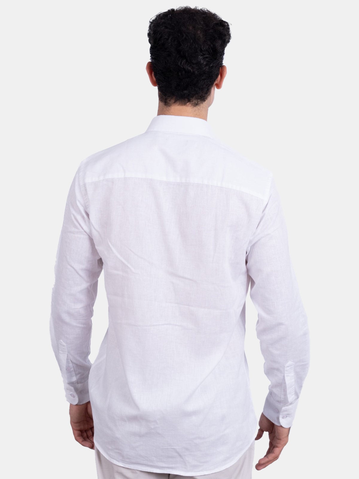 CAMISA MANGA LARGA LINO HOMBRE PIERRE CARDIN - 2