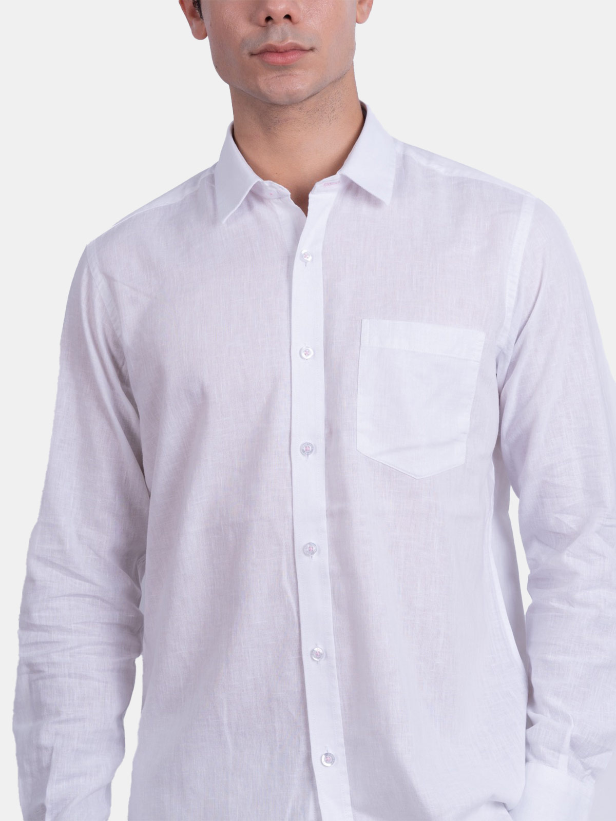 CAMISA MANGA LARGA LINO HOMBRE PIERRE CARDIN - 3