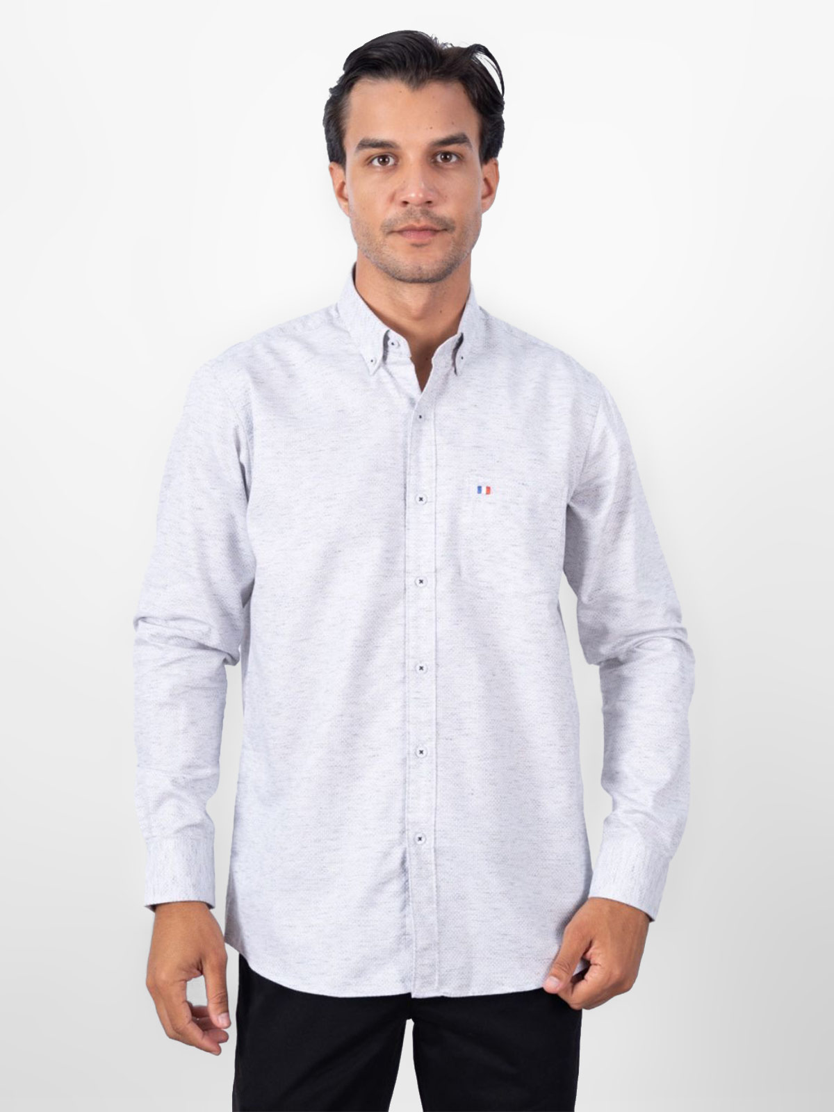 CAMISA MANGA LARGA HOMBRE PIERRE CARDIN - 1