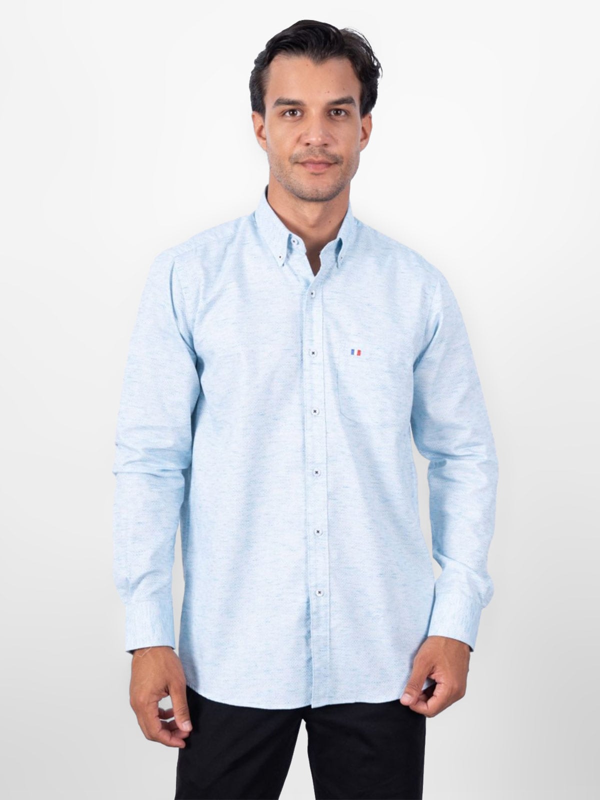 CAMISA MANGA LARGA HOMBRE PIERRE CARDIN - 1