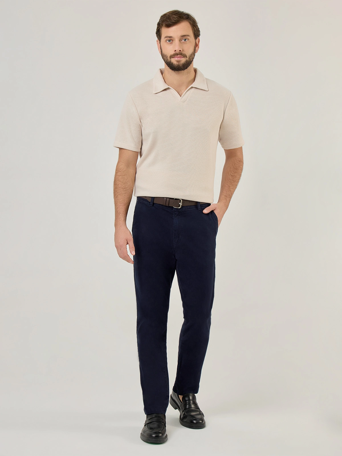 PANTALÓN HOMBRE KENNETH STEVENS BELT - 1
